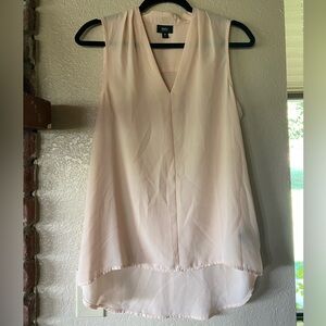 Light pink work blouse
